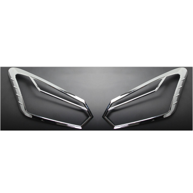 Isuzu D_Max HeadLight Covers (Chrome) 2012_2017